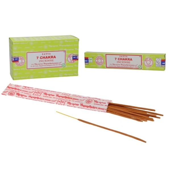 INCIENSO SATYA 7 CHAKRA 15 G.