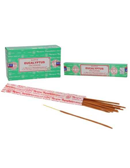 INCIENSO SATYA EUCALYPTUS 15 G.
