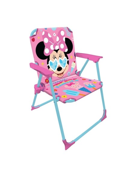 SILLA METÁLICA PLEGABLE MINNIE MOUSE  DISNEY