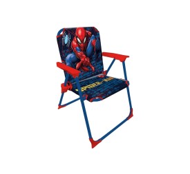 SILLA METÁLICA PLEGABLE SPIDERMAN MARVEL