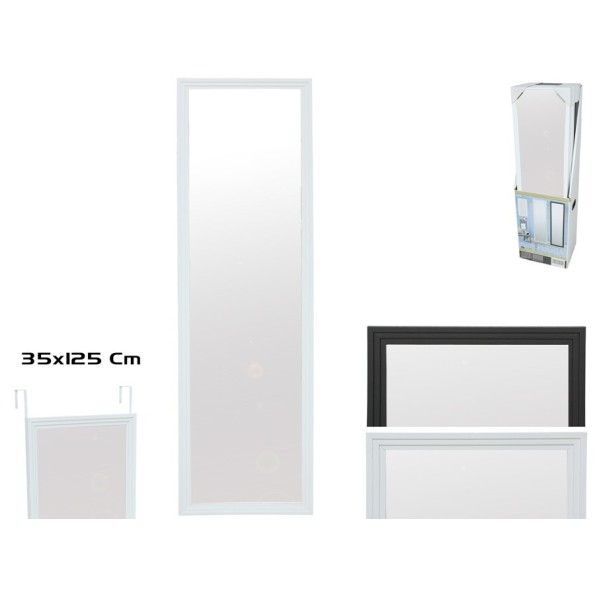 ESPEJO PUERTA BRASIL 2 COL SURT 35X125X1,8 CM