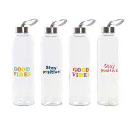 BOTELLA CRISTAL 7X7X24 TRANSPARENTE