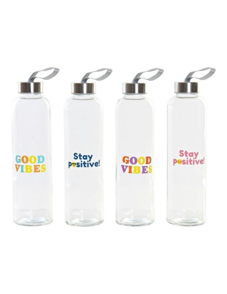 BOTELLA CRISTAL 7X7X24 TRANSPARENTE