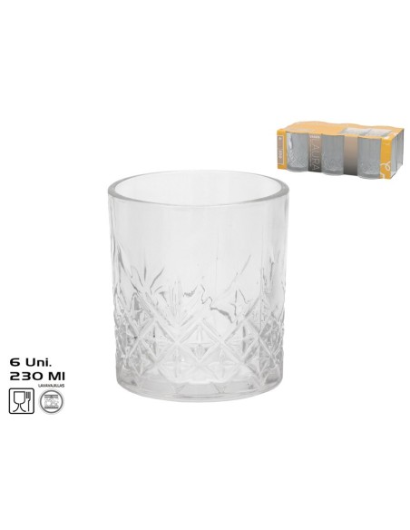 VASOS X6 LAURA 230ML