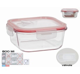 FIAMBRERA TOKIO VALVULA 800ML CUADRADA