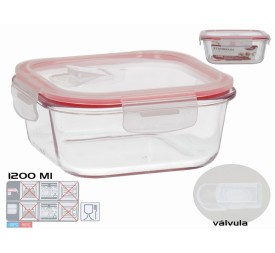 FIAMBRERA TOKIO VALVULA 1200ML CUADRADA