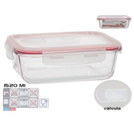 FIAMBRERA TOKIO VALVULA 1520ML RECTANGULAR