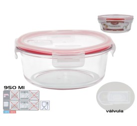 FIAMBRERA TOKIO VALVULA 950ML REDONDA