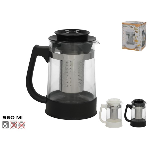JARRA CRISTAL C/INFUSIONADOR METAL JANE (4952)
