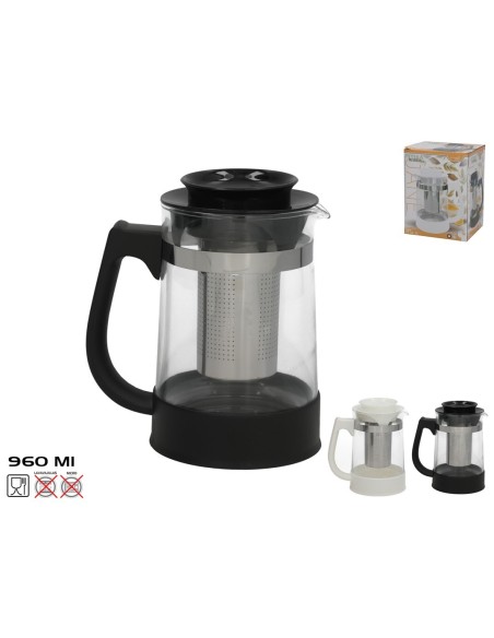 JARRA CRISTAL C/INFUSIONADOR METAL JANE (4952)