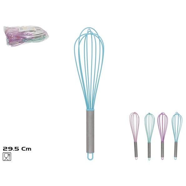 BATIDOR SILICONA GRETEL 29.5CM 4 SURT