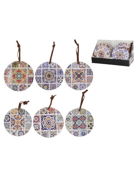 SALVAMANTEL CERAMICA ARJUN 6 SURT DIA 16 CM