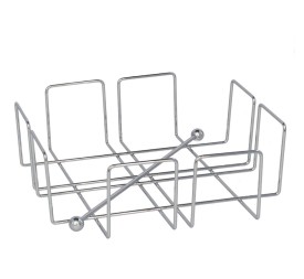 SERVILLETERO DE METAL NIGER 20X20X6CM