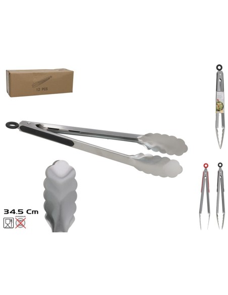 PINZAS COCINA METAL LOURDES 34.5 CM