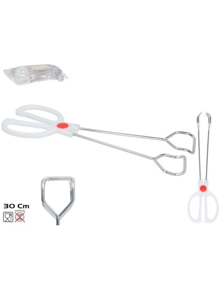 PINZA DE COINA ERIC 30X8 CM BLANCO