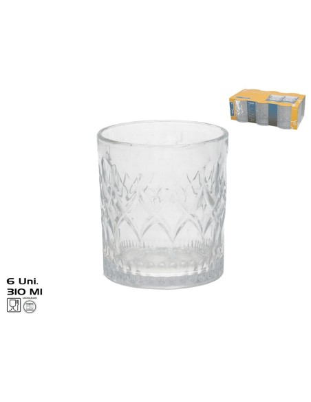 VASOS X6 LUNA 310ML