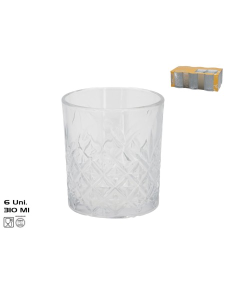 VASOS X6 LAURA 310ML