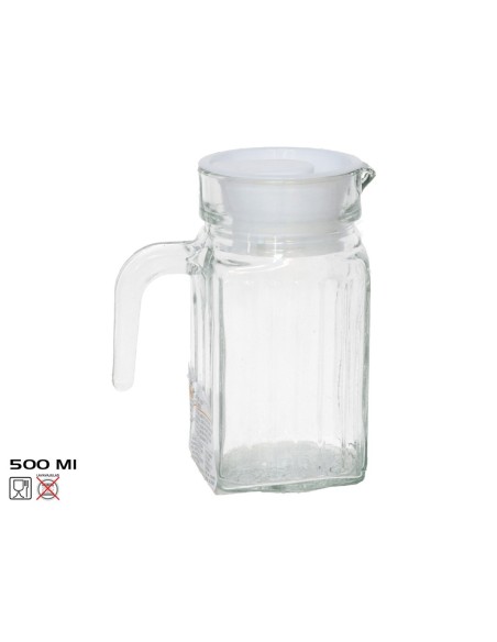 JARRA 500ML CRISTAL LUISA T/BLANCA