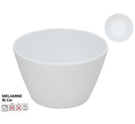 BOL MELAMINA CARRIE 15CM BLANCO