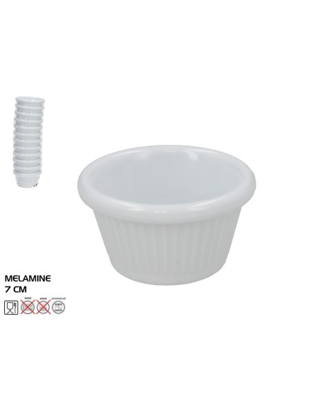 RAMEKIN MELAMINA MAGDA 7CM BLANCO
