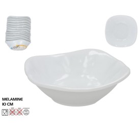 PLATO HONDO MELAMINA SKIPER 10CM BLANCO