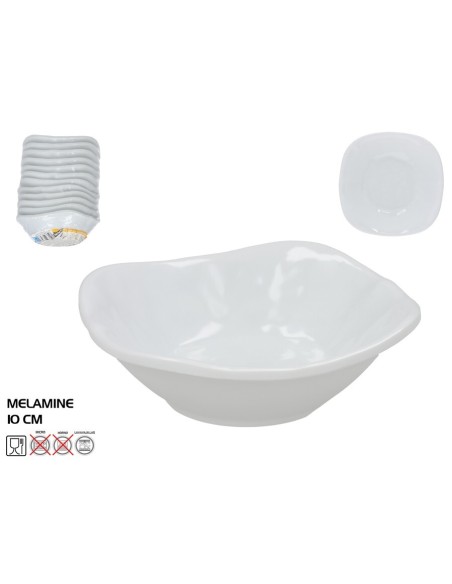 PLATO HONDO MELAMINA SKIPER 10CM BLANCO