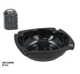 CENICERO MELAMINA JONES 10CM NEGRO