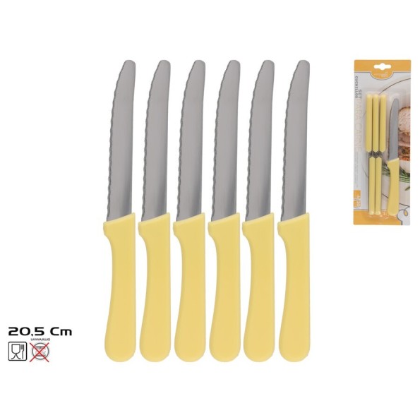 SET 6 CUCHILLOS DE CARNE 20,5 CM (6294)