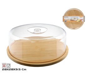 QUESERA YORK 28 CM BAMBU