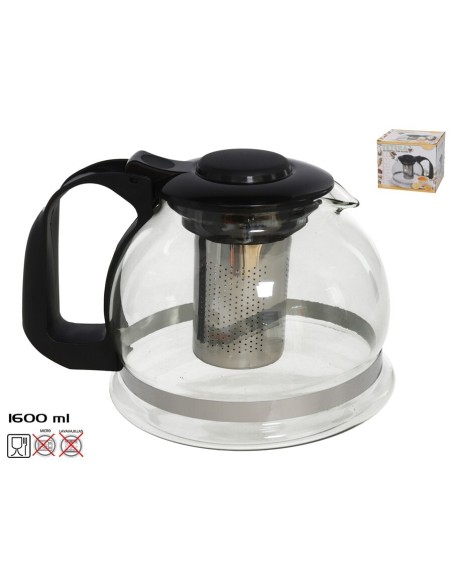 TETERA CRISTAL C/ FILTRO 1600 ML