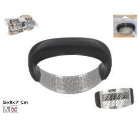 PRENSA AJOS 11X5X7CM NEGRO