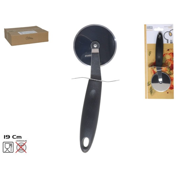 CORTA PIZZAS BLACK 19 CM