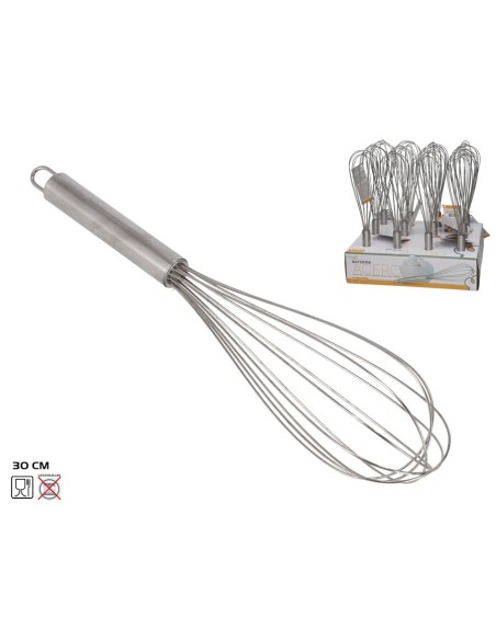 BATIDOR ACERO 30 CM