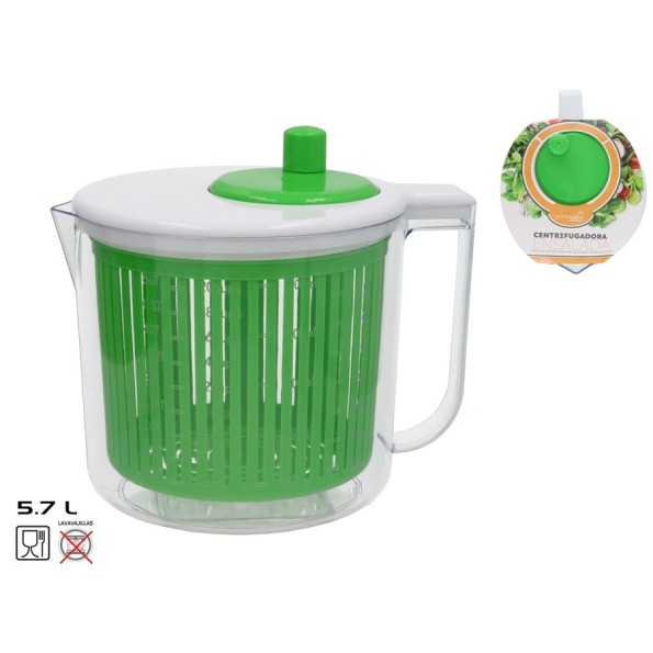 CENTRIFUGADORA ENSALADA 5,7 L