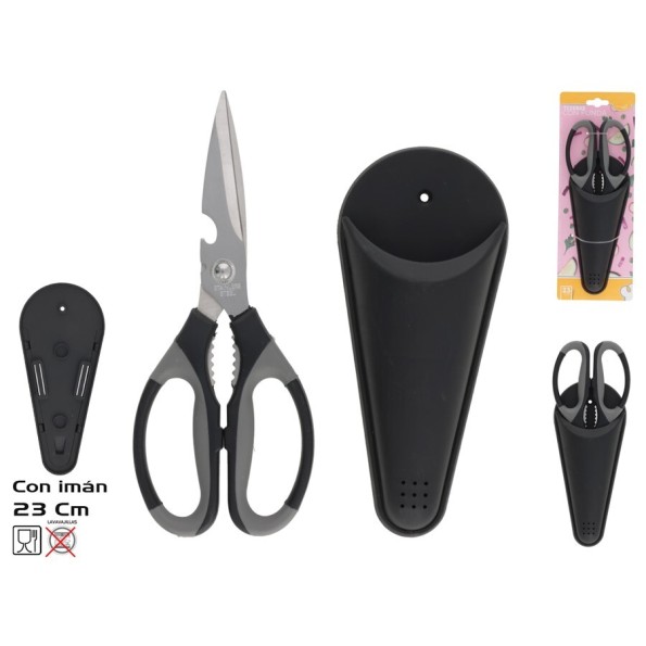 TIJERAS CON FUNDA 23X8,5 CM