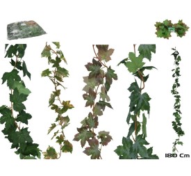 GUIRNALDA  HOJAS ART.   BACO 1.8M 4 SURT