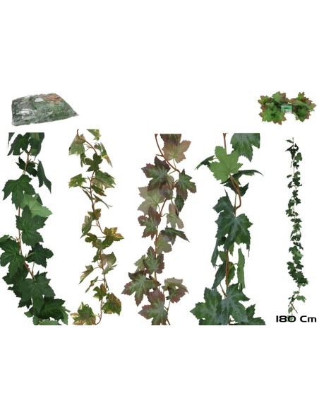 GUIRNALDA  HOJAS ART.   BACO 1.8M 4 SURT
