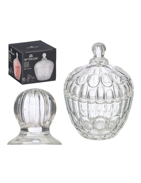 BOMBONERA CRISTAL 10X11,5CM