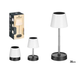 LAMPARA SOBREMESA TELESCOPICA NEGRA