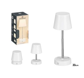 LAMPARA SOBREMESA TELESCOPICA BLANCA