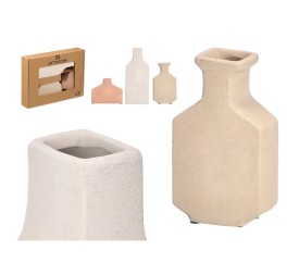 SET 3 JARRONES TERRA RECTANGULARES SURT 3 COLORES