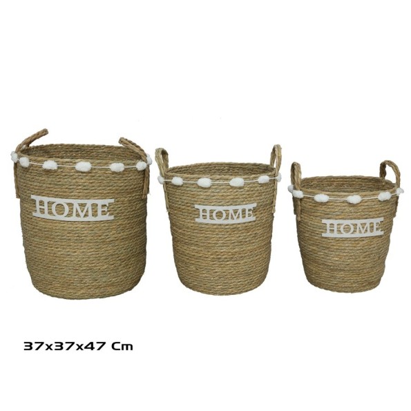 CESTA X3 NATURAL 37X37X39/47CM  DESIRE