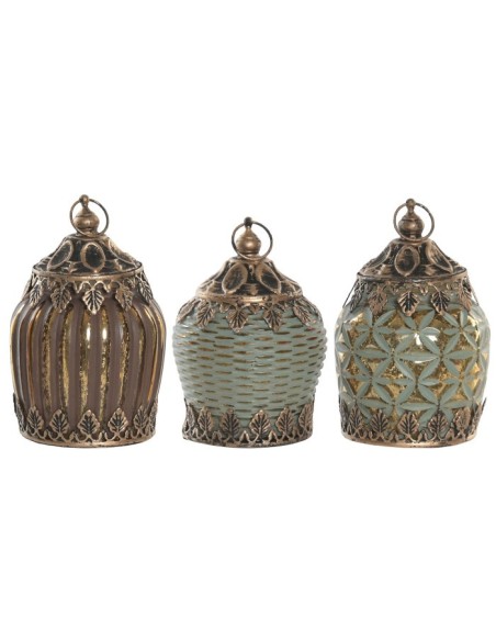 DECORACION LUMINOSA LED 8X8X13 2xAAA 3 SURT.