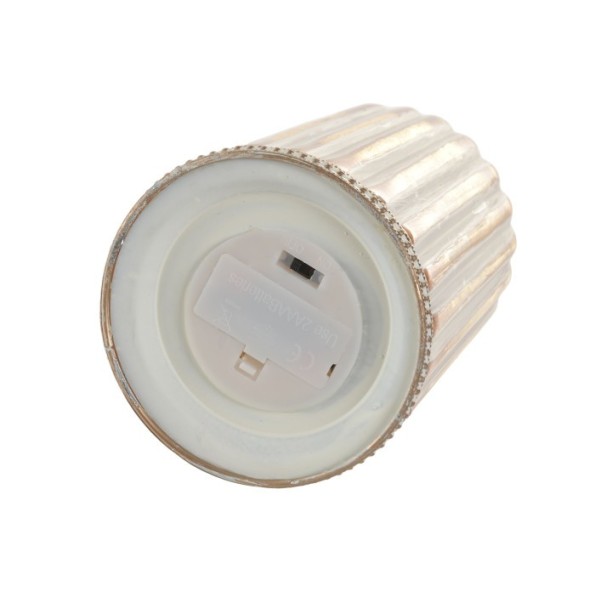 DECORACION LUMINOSA LED 11,5X11,5X21,5 2xAAA