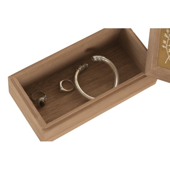 CAJA MADERA 22X11X8 FLORES 2 SURT.