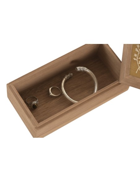 CAJA MADERA 22X11X8 FLORES 2 SURT.