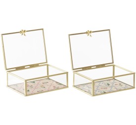 JOYERO METAL CRISTAL 14X10X5 2 SURT.