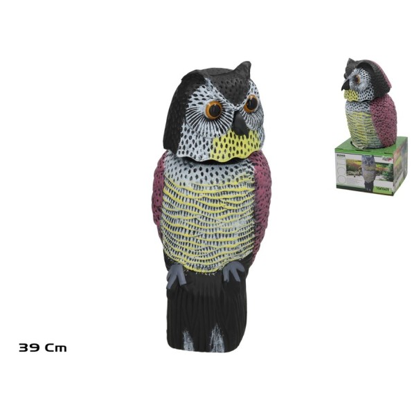 BUHO AUYENTAPAJAROS KRAY COLOR 16X16X39 CM