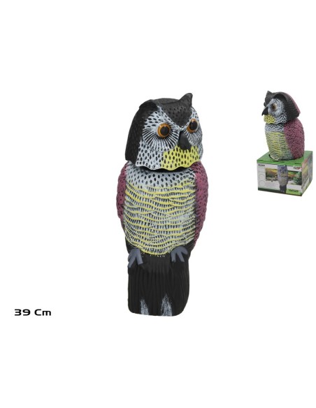 BUHO AUYENTAPAJAROS KRAY COLOR 16X16X39 CM