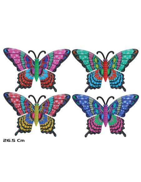 MARIPOSA  LALY 41X26,5X23,5 CM 4 SURT